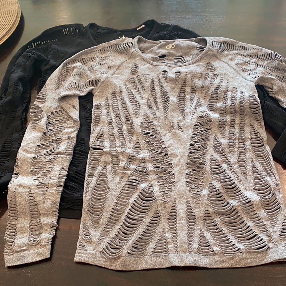 Alo wanderer long sleeve bundle of 2 size small S